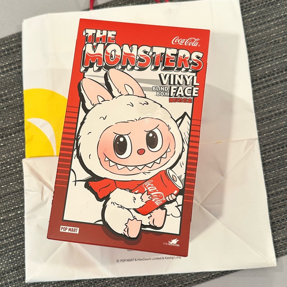 PopMart The Monsters Coca Cola Labubu NIB